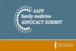 Family Medicine Advocacy Summit 2017
