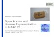 Open Access and License Representation in MARC 21