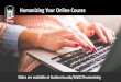 Humanizing Your Online Course