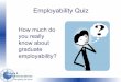 Employability quiz