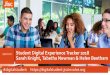 Student digital experience tracker 2018 Webinar 9 October17