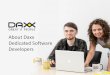 About Daxx: Presentation