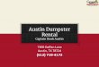 Tips to rent a dumpster in Austin by Captain Hook Austin