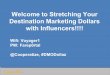 Stretching your Destination Marketing Dollars with Influencers