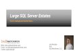 How to manage and monitor large sql server estates