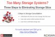 Webinar: Three Steps to Eliminating Storage Silos