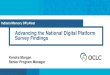 Advancing the National Digital Platform Survey Findings