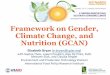 Gender-Sensitive, Climate-Smart Agriculture for Improved Nutrition in Africa South of the Sahara