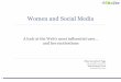 Women, Social Media, Politics