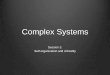 Complex systems 3