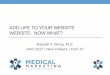 Add Life to Your Website | Alternative Digital Platforms to Market Your Practice | Wong | AAO 2017 Tech 10