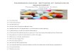Pharmacological methods of behaviour management