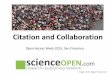 Citation collaboration Open Access Week 2015 SF