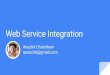 13 web service integration