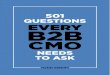 501 Questions Every B2B CMO Needs To Ask
