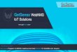 GetSenso IOT platform & Monitoring Solutions presentation 2.0