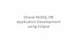 Oracle No Sql Development - Nodejs Java Javascript