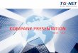 TG NET (Ethernet /POE Switch) company presentation 2016 v2.0
