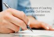 Significance of Coaching to Clear Civil Services Examination