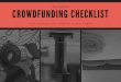 Ultimate Crowdfunding Checklist For Your Upcoming Campaign