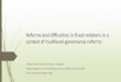 Belgium - Reforms and difficulties in fiscal relations in a context of multilevel governance reforms (Item2b)