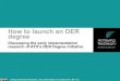 How to Launch an OER Degree | 2017 NE OER Summit