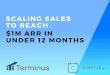 How Terminus scaled sales to reach $1M ARR in under 12 months