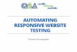 Automating Responsiveness of your Websites