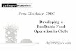 Developing a Profitable Food Operation CMAA