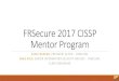 Slide Deck – Session 3 – FRSecure CISSP Mentor Program 2017