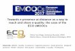Towards e-presence at distance as a way to reach and share e-quality: the case of the ECO sMOOCs eMOOCs2017