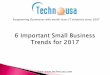 6 important small business trends for 2017