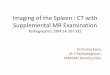 Imaging of spleen ct and mri