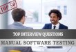 Software Testing interview - Q&A and tips