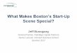 What Makes the Boston Startup Scene Special?