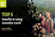 Top 5 benefits to using incentive travel