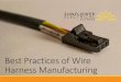1705 best practices of wire harness manufacturing