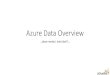Azure data platform overview