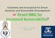Smart R&D for Increased Sustainability?