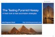 A Test Pyramid Heresy - a fresh look at test automation strategies