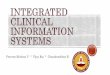 Integrated clinical information systems