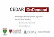 Cedar OnDemand: An intelligent browser extension to generate ontology-based metadata