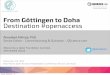 From Göttingen to Doha, Destination #openaccess