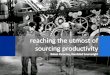 Sourcing productivity final