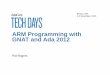 Tech Days 2015: ARM Programming with GNAT and Ada 2012