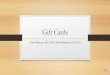POS Gift Cards by Amber