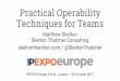 Practical operability techniques for teams - IPEXPO 2017
