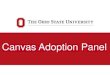 Innovate 2016 - Canvas Adoption Panel