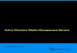 Active Directory Rights Management Service Integration · PDF fileActive Directory Rights Management Service Integration Guide Table Of Contents Table of Contents Chapter 1 Introduction