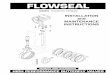 FLOWSEAL - Torrent Engineering & Equipment _1105.pdf · and is available in both Wafer and Lug style body designs. ... • Flowseal's HPBV's feature a double offset ... When lifting